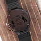 Amazing Engraved Wooden Watch Unique Father Gift
