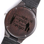Amazing Engraved Wooden Watch Unique Father Gift