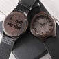 Special Gift For your Dad Engraved Wooden Watch