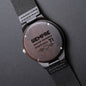 Unique Gift for the Love of your Life Engraved Wooden Watch