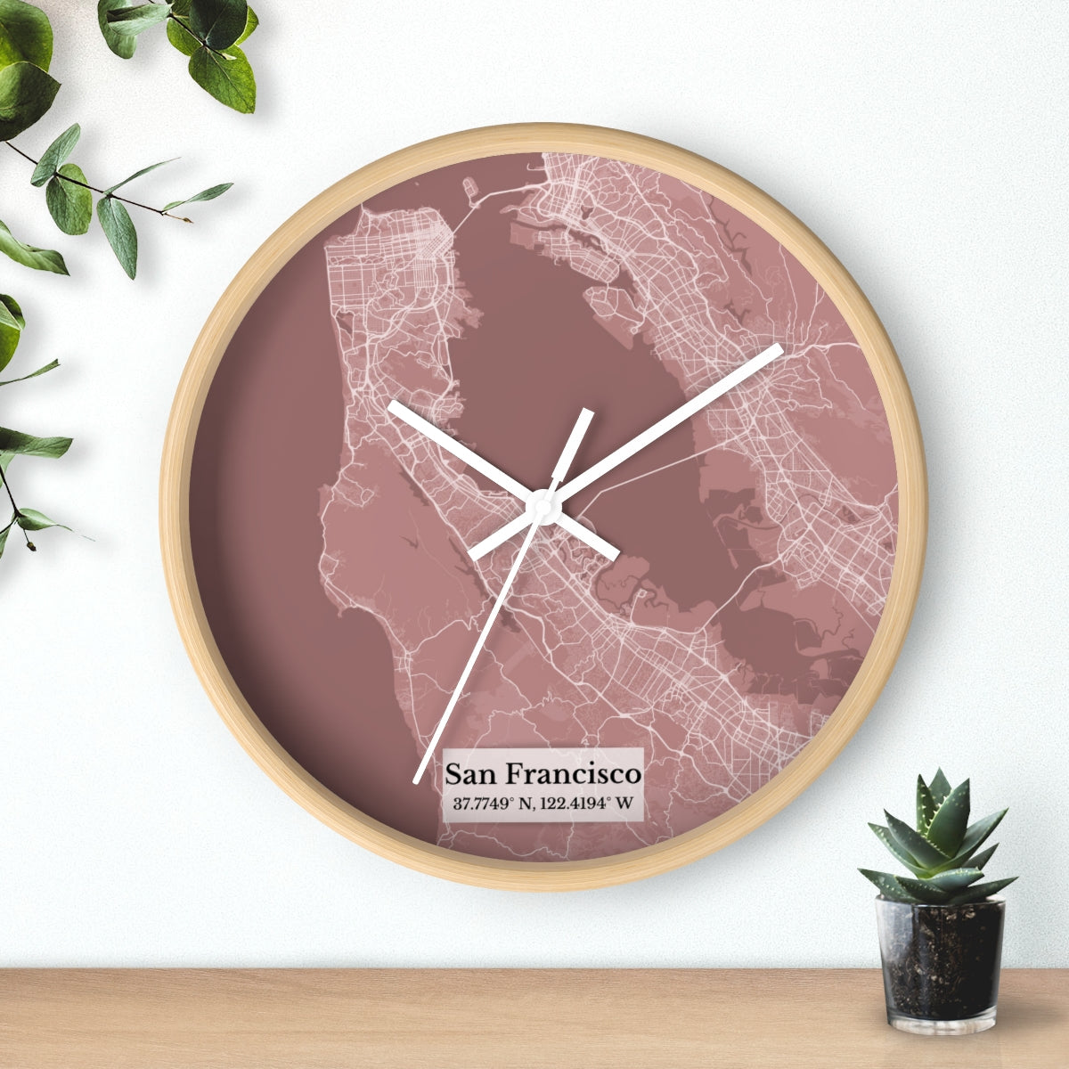 Reloj de pared San Francisco #6