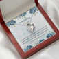 loving aunt message necklace
