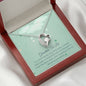 grandma to be necklace card