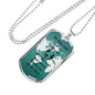 Großvater gift, German grandpa dog tag, male dog tag
