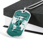 Spanish grandpa gift, sentimental gift for Grandpa in Spanish, silver dog tag neclace