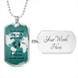 best grandpa gift, personalized grandpa dog tag necklace, special grandpa gift