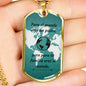 dad gift in Spanish, personalized dad gift in Spanish, personalized dog tag necklace