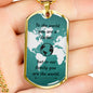 father dog tag necklace, personalized dad gift, best dad gift