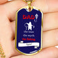 fishing dad gift, personalized father dog tag, fishing dad