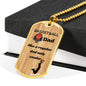 basketball dad dog tag necklace, personalized dad gift, unique gift basketball dad
