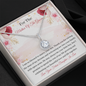 Mother Of The Groom Message Card Necklace