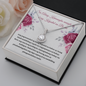 Babae Kuwintas Regalo Filipino Sister Message Necklace Family Gift