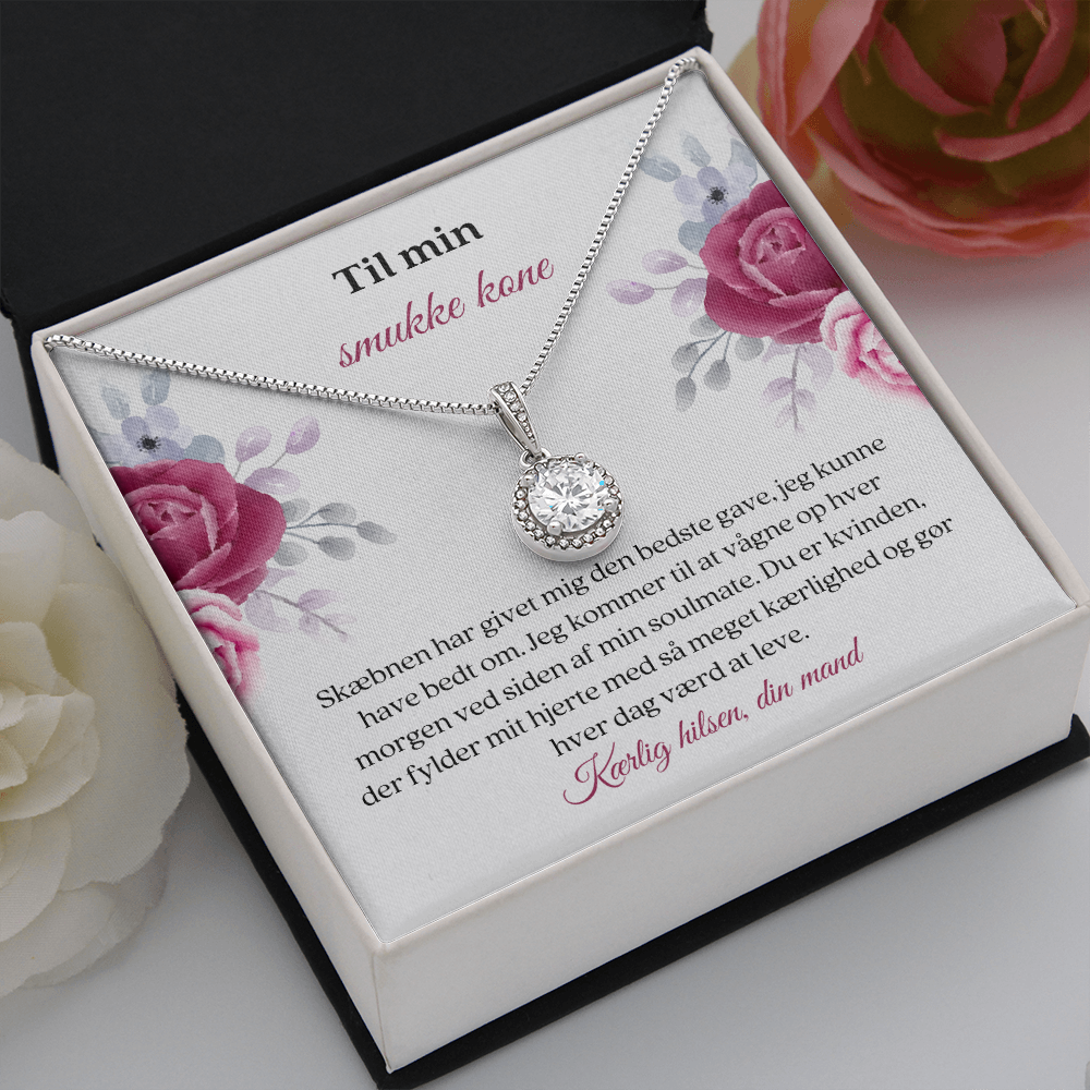 Smukke Kone Halskæde Gave Danish Wife Necklace Gift