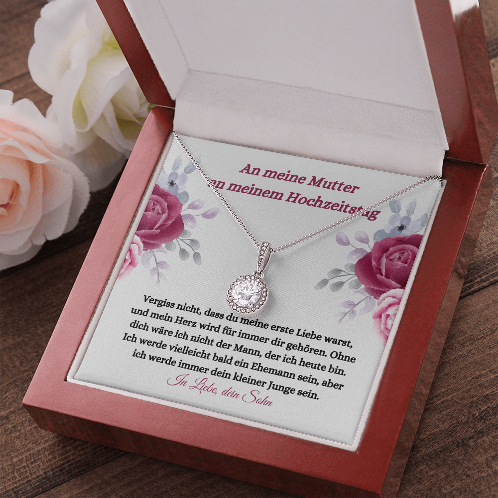Mutter Hochzeitstag Halskette German Mother Of The Groom Necklace Gift
