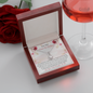 Mother Of The Groom Message Card Necklace