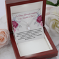 Babae Kuwintas Regalo Filipino Sister Message Necklace Family Gift
