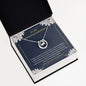 Soulmate Wife Girlfriend Horseshoe Necklace Card Gift