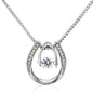 Soulmate Wife Girlfriend Horseshoe Necklace Card Gift