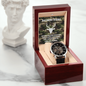 Hunting Grandpa Openwork Watch Hunting Grandfather Gift