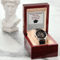 Grandson Graduate Watch With Message Card Graduation Gift