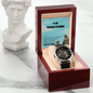 Fishing Grandpa Openwork Watch Fishing Grandfather Gift