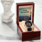 Car Grandpa Openwork Watch Car Grandfather Gift