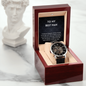 Best Man Wedding Openwork Watch Message Card Keepsake Gift