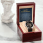 Querido Hermano Regalo Luxury Latino Openwork Watch For Brother
