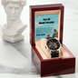 Abuelo Pescador Reloj Regalo Spanish Fishing Grandpa Card Watch