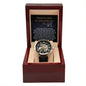 Congratulations On Your Graduation Son Openwork Watch Grad Gift