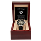 Futuro Papá Reloj Regalo Spanish Dad To Be Watch Card