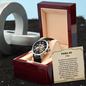 Tío Watch Message Card Latino Reloj Gift From Sobrina