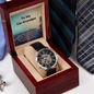 Car Grandpa Openwork Watch Car Grandfather Gift