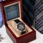 Querido Hermano Regalo Luxury Latino Openwork Watch For Brother