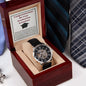 Grandson Graduate Watch With Message Card Graduation Gift