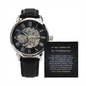 Father On My Wedding Day Openwork Watch Present