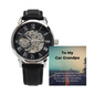 Car Grandpa Openwork Watch Car Grandfather Gift