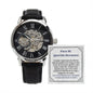 Hermano Openwork Watch Luxury Present For Latino Brother