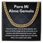 Alma Gemela Esposo Novio Collar Regalo De Amor
