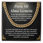 Alma Gemela Esposo Novio Collar Regalo Con Corazon