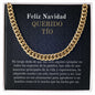 Spanish Tío Navidad Christmas Card for uncle Chain gift