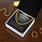 Amazing Soulmate Husband Boyfriend Necklace Card Gift