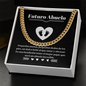 Futuro Abuelo Collar Regalo Spanish Grandpa To Be Card Necklace Chain