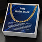 Brother-In-Law Chain Necklace Card Gift