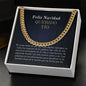 Spanish Tío Navidad Christmas Card for uncle Chain gift