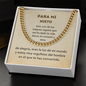 Nieto Collar Regalo Spanish Latino Grandson Chain Necklace Card Gift