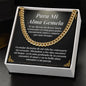 Alma Gemela Esposo Novio Collar Regalo Con Corazon