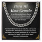 Alma Gemela Esposo Novio Collar Regalo Con Corazon
