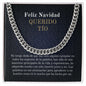 Spanish Tío Navidad Christmas Card for uncle Chain gift