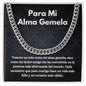 Alma Gemela Esposo Novio Collar Regalo De Amor